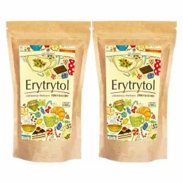 Zestaw 2 x Erytrytol 1000 g - Pięć Przemian 