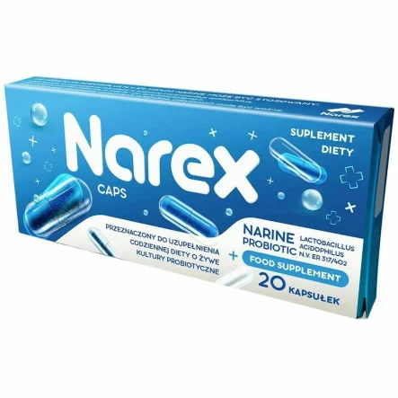 Probiotyk Narine 20 Kapsułek - Narex (Cold)