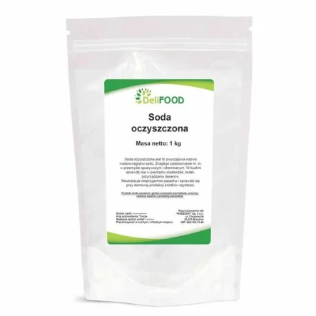 Wodorowęglan Sodu - Soda Oczyszczona 1 kg - DeliFOOD