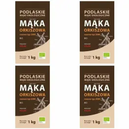 4 x Mąka Orkiszowa Razowa Bio 1 kg TYP 2000 - BioLife