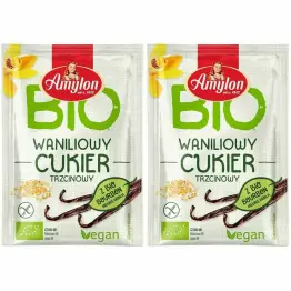 2 x Cukier Waniliowy Trzcinowy Bio 8 g - Amylon