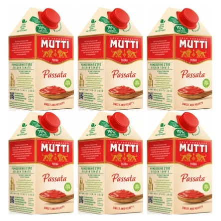 6 x Passata Pomidorowa Tetra Pak 500 g - MUTTI
