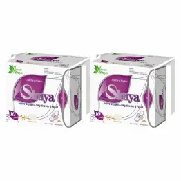 2 x Ultracienkie Podpaski Dzienne 10 sztuk - Shuya Health