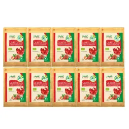 10 x Bio Galaretka z Agarem o Smaku Truskawkowym 38 g - Vitally-Food