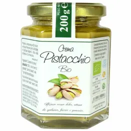 Krem z Pistacji Solony Bezglutenowy Bio 200 g - Anemos