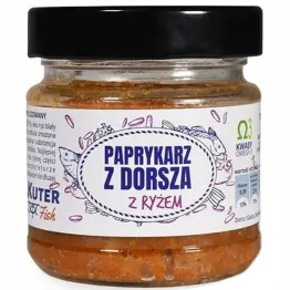 Paprykarz z Dorsza z Ryżem 155 g - Kuter Fish