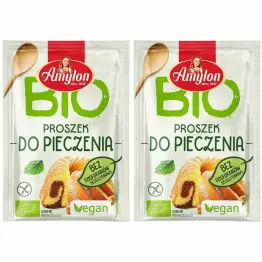 Zestaw 2 x Proszek do Pieczenia Bezglutenowy Bio 12 g - Amylon