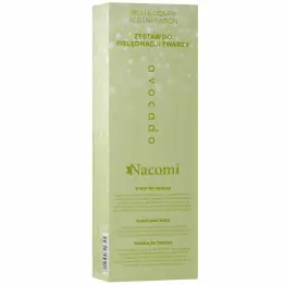 Zestaw do Pielęgnacji Twarzy AVOCADO (Krem do Twarzy 40 ml+ Krem Pod Oczy 15 ml+ Maseczka do Twarzy 40 ml) - Nacomi