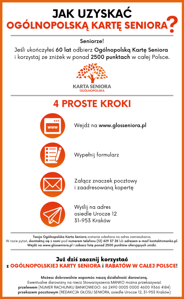 jak uzyskać Ogólnopolską Kartę Seniora jak uzyskać OKS